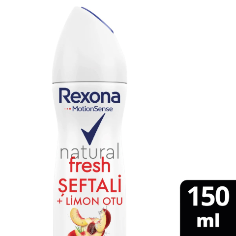 Rexona Natural Fresh Şeftali Limon Otu Deodorant 150 ml