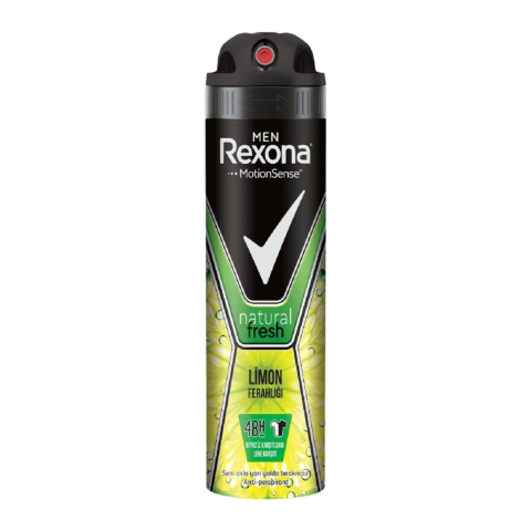 Rexona Men Natural Deodorant Limon Ferahlığı 150 Ml