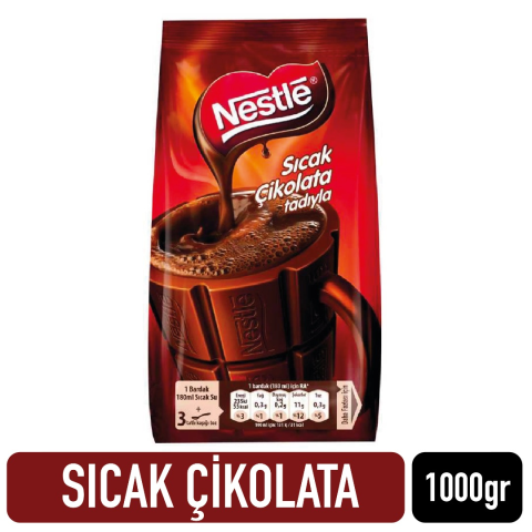 Nestle Toz İçecek Sıcak Çikolata 1000 gr