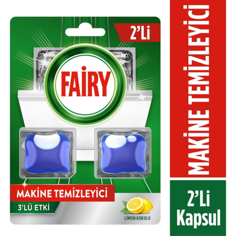 Fairy Bulaşık Makinesi Temizleyici Kolay Temizlik Kapsül Tablet