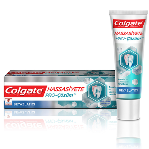 Colgate Pro Çözüm Hassasiyete Beyazlatıcı Diş Macunu 75ml