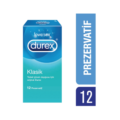 Durex Klasik Prezervatif 12li