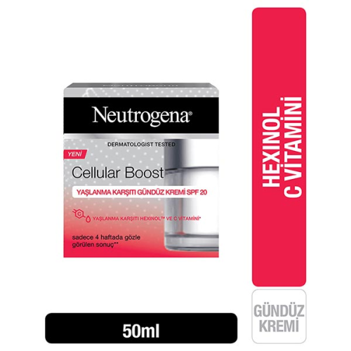 Neutrogena Cellular Boost Yaşlanma Karşıtı Gündüz Kremi 50 ml