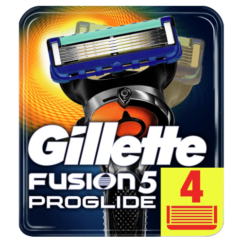 Gillette Fusion Proglide Yedek Tıraş Bıçağı 4lü