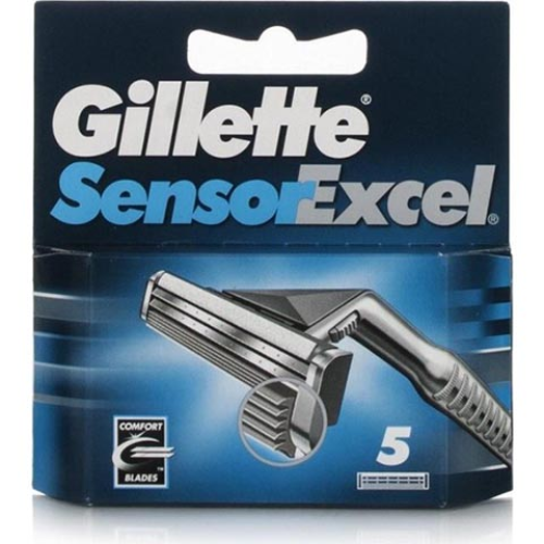 Gillette Sensor Excel 5'Li Yedek Tıraş Bıçağı Başlığı