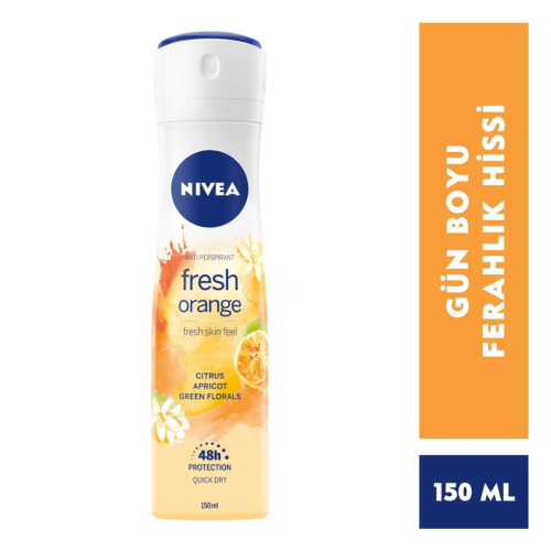 Nivea Kadın Deodorant Fresh Senses Orange 150 Ml