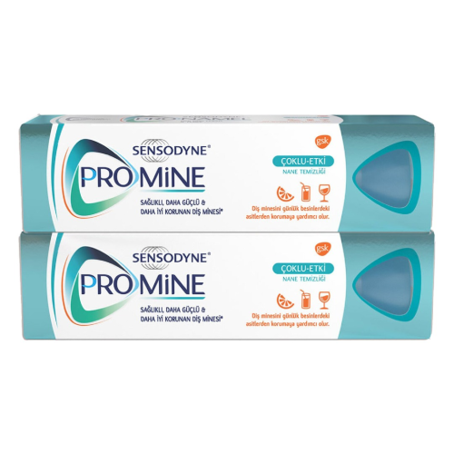 Sensodyne Promine Diş Macunu Çoklu Etki 75ml + 75ml İkili Paket