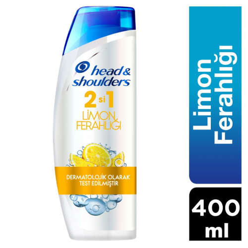 Head & Shoulders Şampuan 400 ml 2 si 1 Limon Ferahlığı