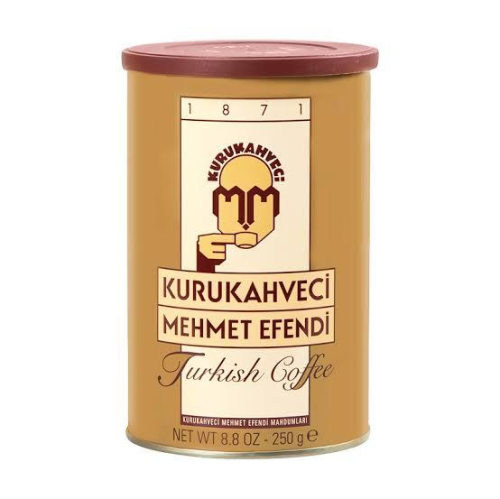 Mehmet Efendi Türk Kahvesi Teneke Kutu 250GR