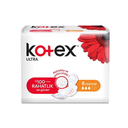 Kotex Ultra Normal 8li Hijyenik Kadın Pedi