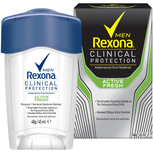 Rexona Clinical Protection Active Fresh Stick Men 45ml Koltuk Altı
