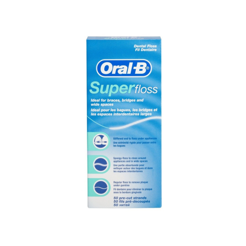 Oral B Diş İpi Super Floss 50li