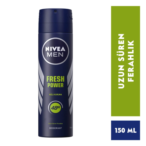 Nivea Deodorant Fresh Power Erkek 150ml Bay