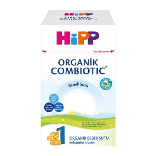 Hipp 1 Organik Combiotic Bebek Sütü 800gr Bebek Maması
