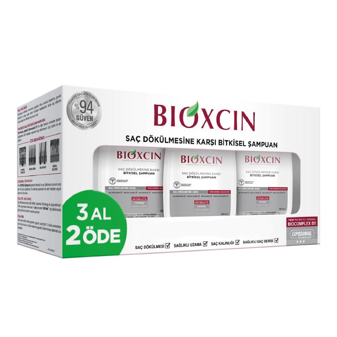 Bioxcin Genesis Klasik Kuru Normal Saçlar İçin Şampuan 3x300 ml