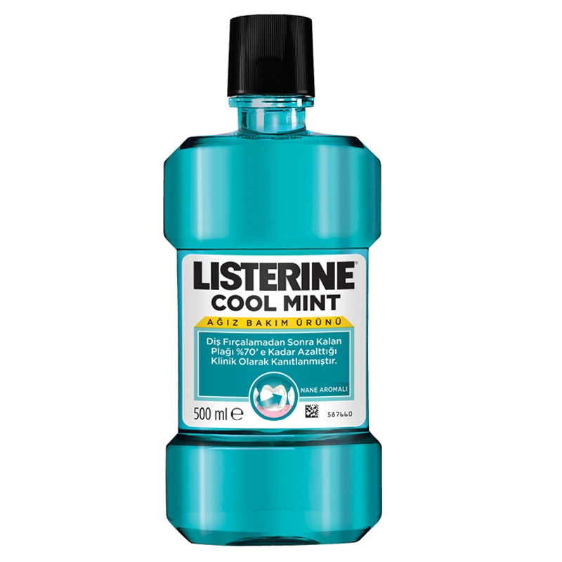Listerine Cool Mint Ağız Bakım Suyu 500ml