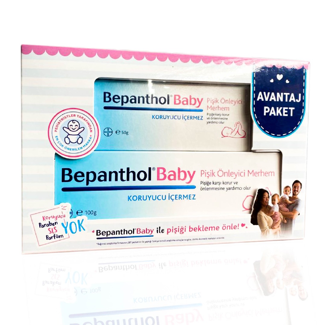 Bepanthol Baby Avantaj Paket 100 + 50 Ml Pişik Kremi