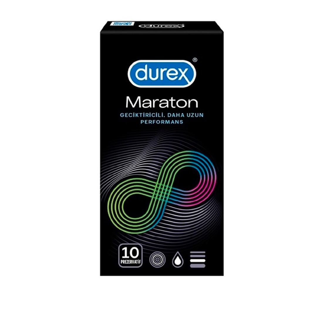Durex Maraton Prezervatif Rötar 10'lu