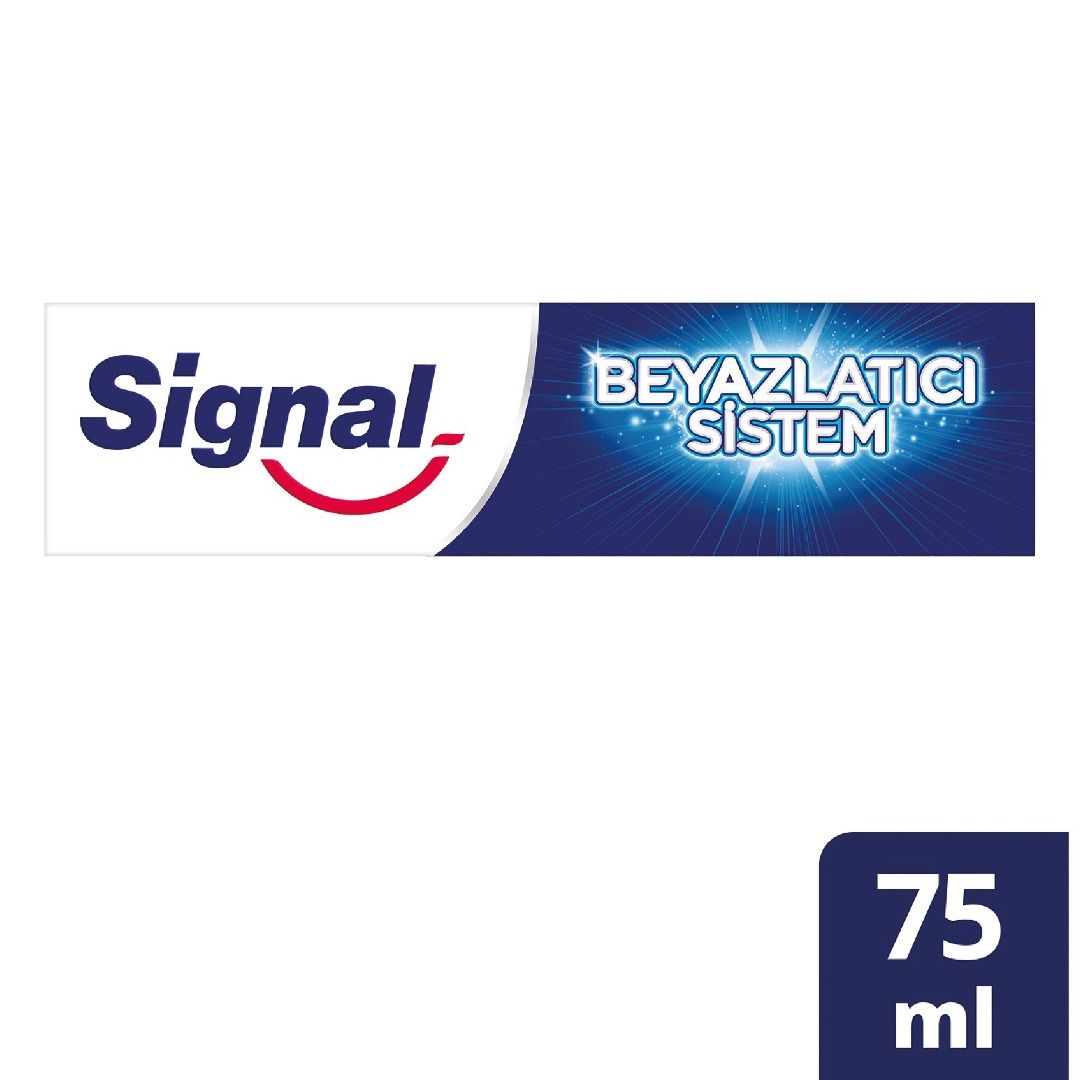 Signal Beyazlatıcı Sistem Diş Macunu 75 ml