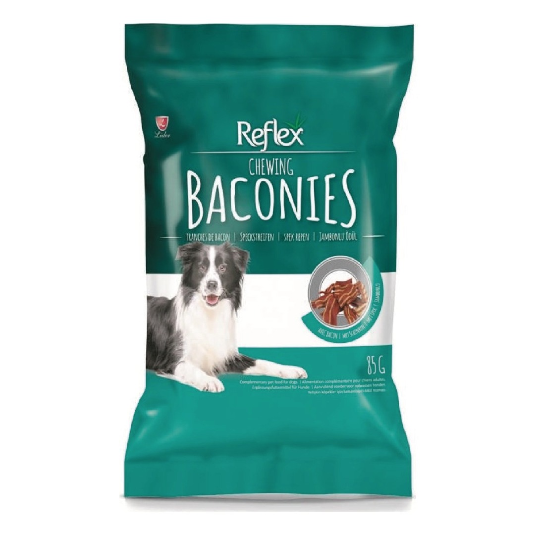 Reflex Chewing Baconies Jambonlu Köpek Ödülü 85 Gr