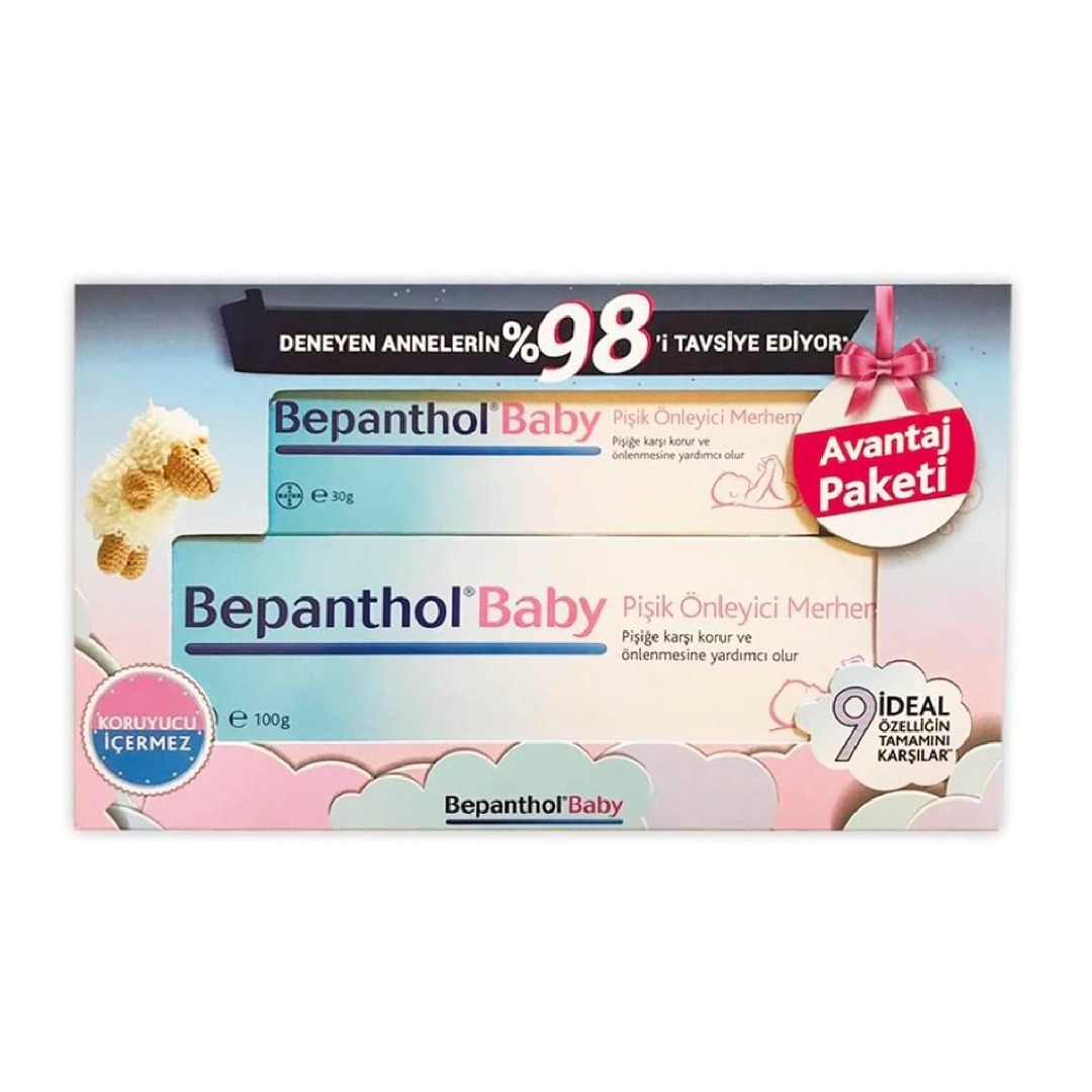 Bepanthol Baby Pişik Önleyici Merhem 100 Gr + 30 Gr Avantaj Paketi