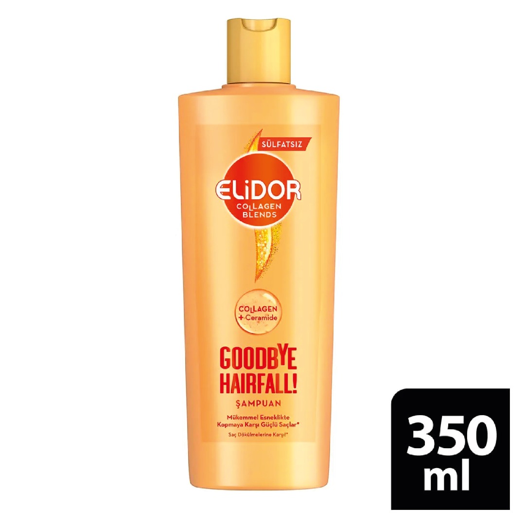 Elidor Collagen Blends Sülfatsız Şampuan Saç Dökülmelerine Karşı 350 ml