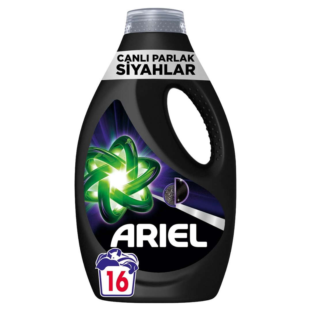 Ariel Sıvı Canlı Parlak Siyahlar 16 Yıkama 880ml Çamaşır Deterjanı