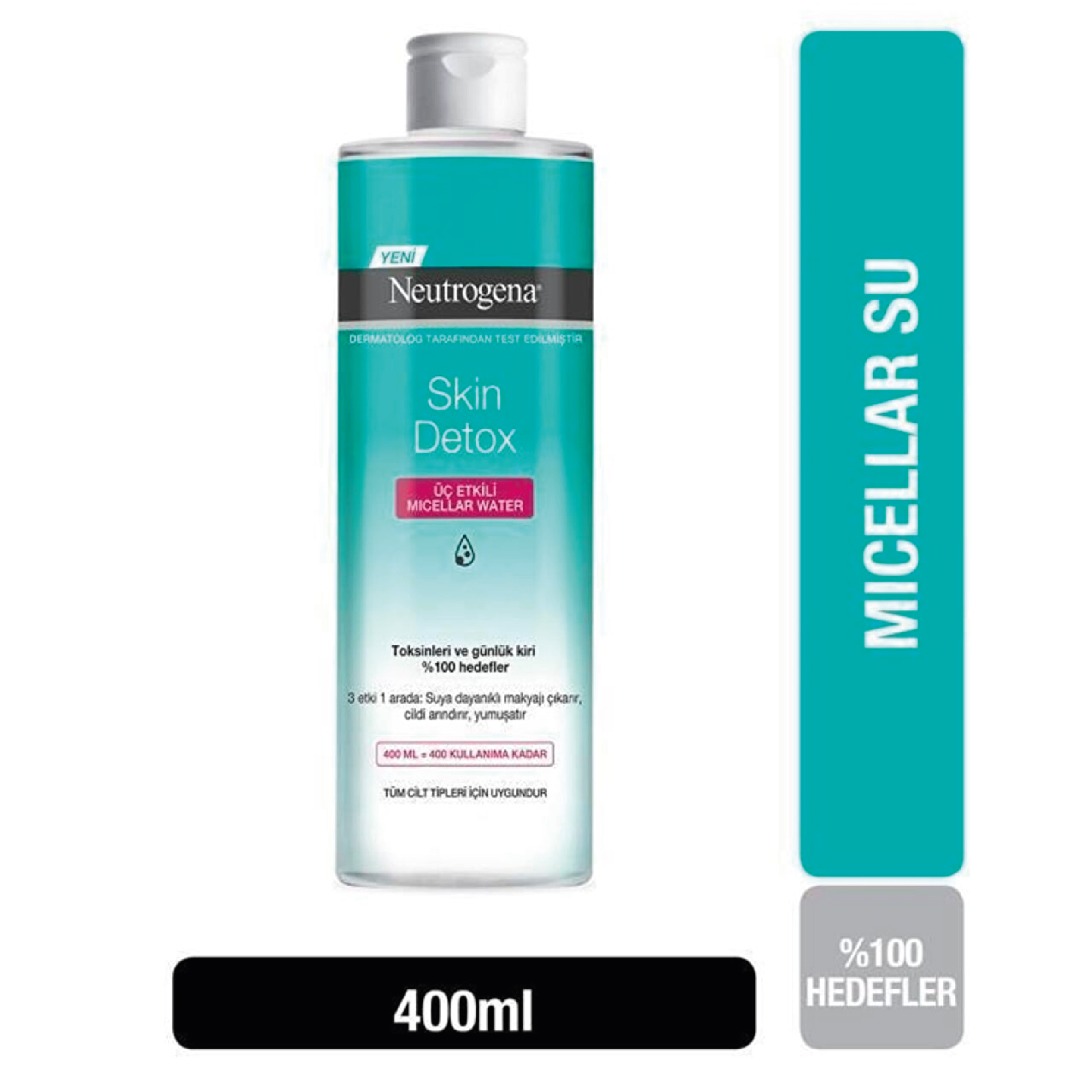 Neutrogena Skin Detox Üç Etkili Micellar Water 400 ml