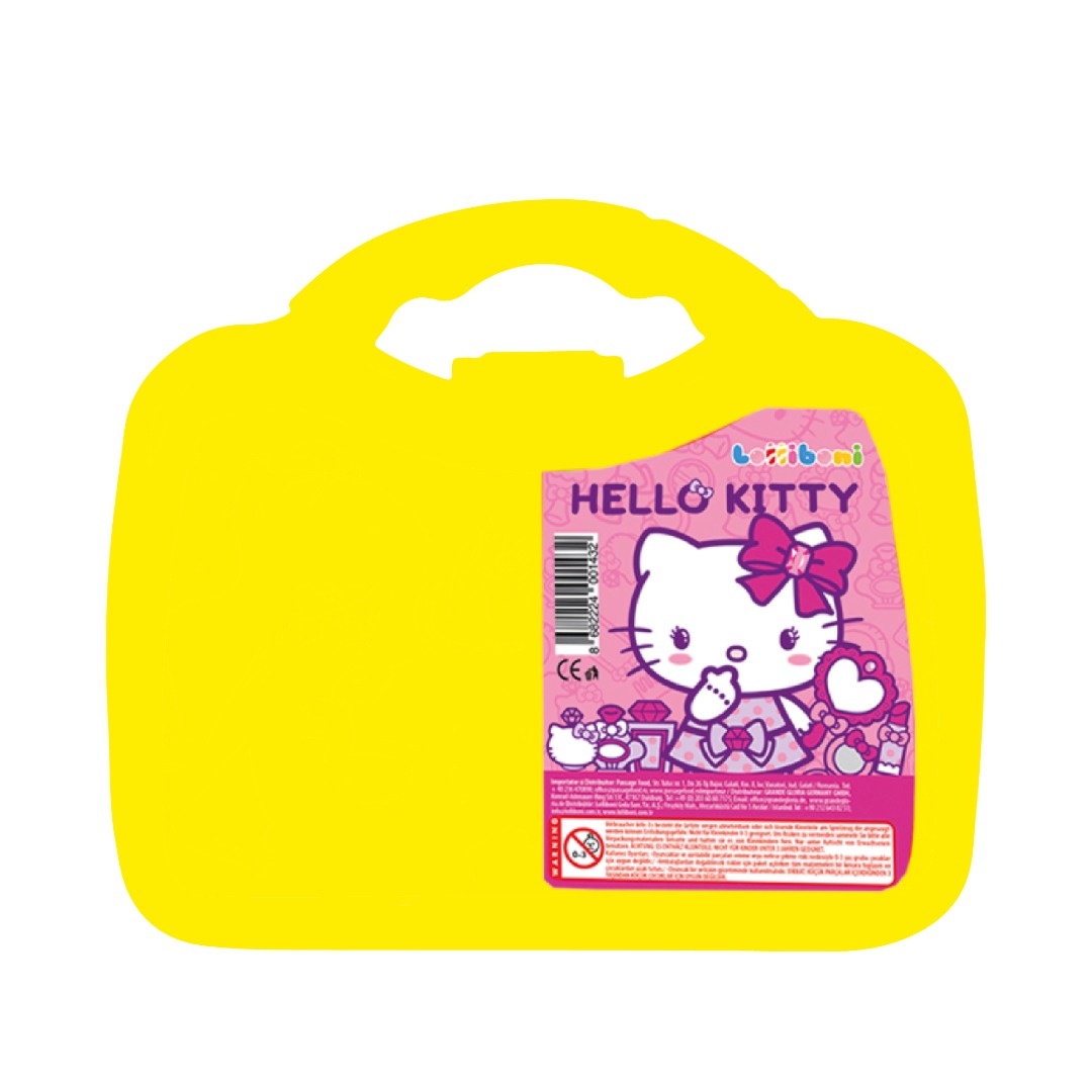 Lolliboni Hello Kitty Süpriz Oyuncaklı Güzellik Seti Sarı