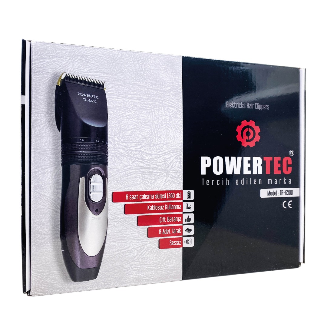 Powertec TR 6500 Saç Sakal Tıraş Makinesi