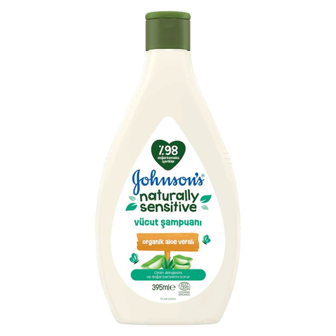 Johnsons Baby Naturally Sensitive Vücut Şampuanı 395 Ml
