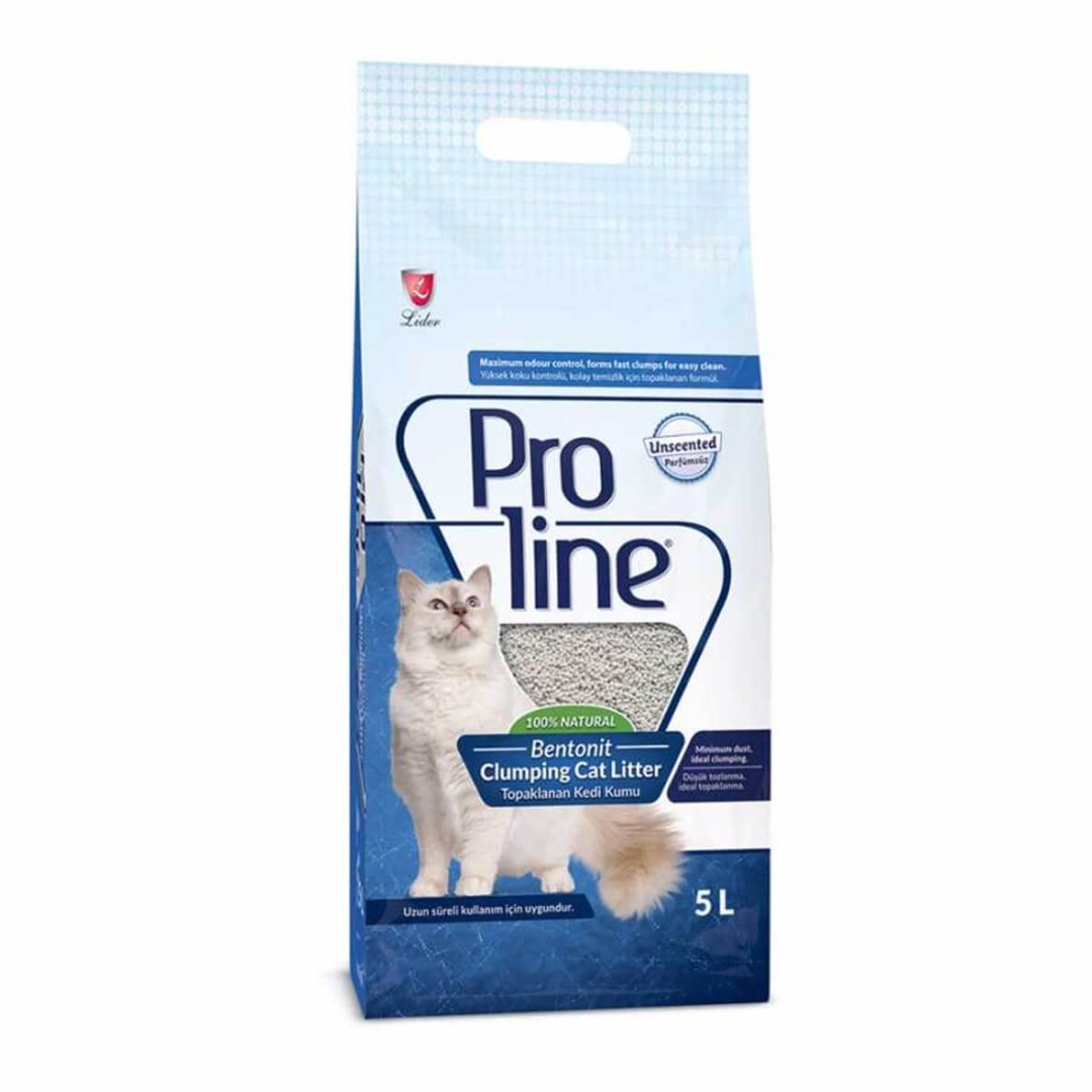 Proline Clumping Cat Litter Topaklanan Kedi Kumu 5 Lt